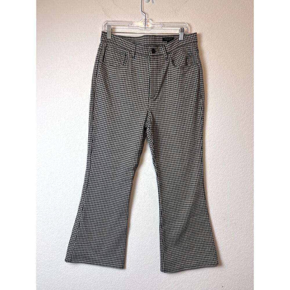 RAG & Bone Casey Knit Jacquard Flare Slim Fit Pants Size 10